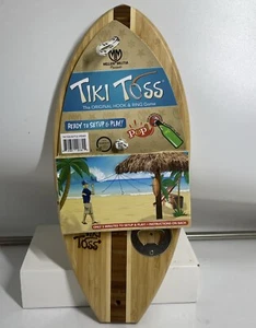 TIKI TOSS Hook and Ring Toss Game - Bottle Edition - Pop Beer Opener Gift Decor - Picture 1 of 8