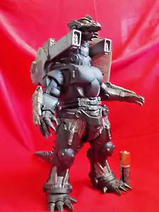 ⭐NEW HUGE BLACK MECHA GODZILLA CINEMA LTD BANDAI Sofubi SOFVI Figure H=9.5" 23cm - Picture 1 of 9