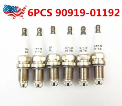 BUJÍA 6 piezas genuina 90919-01192 para TOYOTA 4RUNNER TACOMA TUNDRA T100 Foto 1 de 3