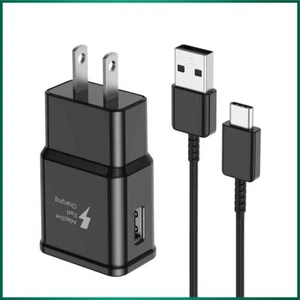 USB-C Fast Wall Charger + 4FT Charging Cable For Samsung Galaxy S23 S22 S21 S20 - Picture 1 of 7