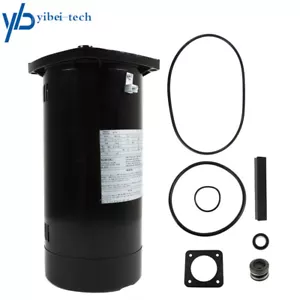 EUSQ1152 USQ1152 1.5 HP 48Y Frame Square Flange Single Speed Swimming Pool Motor - Foto 1 di 9