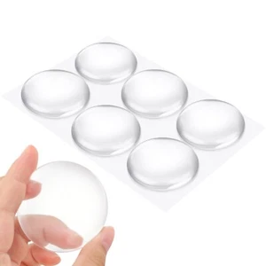 6 Pcs Door Stoppers Wall Protector,Wall Door Bumper with Strong Adhesive Back... - Picture 1 of 7