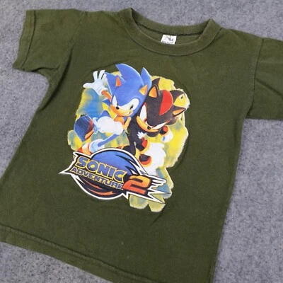 Camisa Sonic Vintage Niños 8 Adventure 2 Sega Dreamcast Shadow Videojuego Juvenil Foto 1 de 4