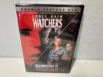 Watchers / Watchers II DVD 1988/1990 Double Feature Corey Haim 1 2 RARE NEW — 第 1/3 张图片
