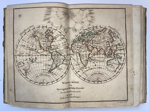 ELEMENTARATLAS DELAMARCHE JAHR VIII 1798 - 31 KARTEN DOPPELSEITE KOMPLETT - Bild 1 von 8
