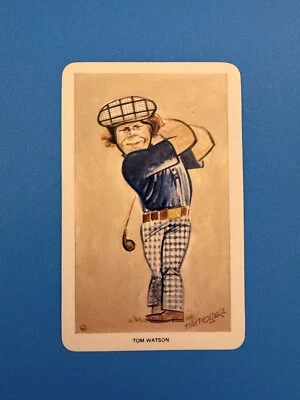 1979 Venorlandus Ltd. Our Heroes World of Sport #23 Tom Watson True Rookie (RC) - Image 1 of 2