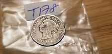 1883 H Canada Silver 5 Cents Rare Coin idt178.