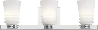 Kichler 45977CH - Victoria 3 Light 20" Wide Bathroom Vanity Light in Chrome - Image 1 of 4
