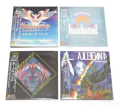 Hawkwind - Mini LP HQCD 4 Titles Set 2010 Atomhenge Master Edition Obi Japan Foto 1 de 4