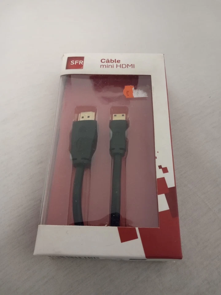 Adapterkabel Mini-HDMI =  HDMI | Adapter HDMI Monitor Kamera - Bild 1 von 4