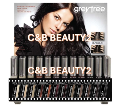 Greyfree Instant Hair Touch Up 临时颜色 * 批量 3 种颜色 * 全新 — 第 1/4 张图片