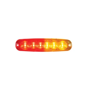Low Profile Stop Heckanzeige LED Licht rot gelb Anhänger Van Lampe 12/24V - Bild 1 von 2