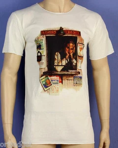 MAGLIETTA PUBBLICITA' VINTAGE NATURAL CUT T SHIRT BIGLIETTERIA TICKET POINT NC02 - Imagen 1 de 1
