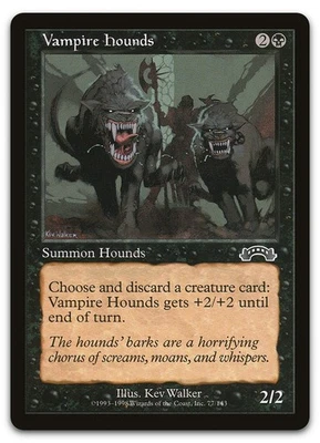Vampire Hounds #77 (NM) Exodus EXO Magic MTG - Image 1 of 2