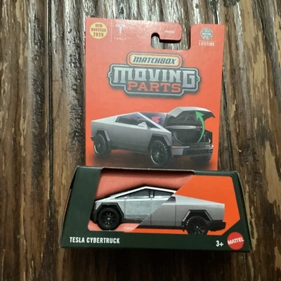 2025 MATCHBOX MOVING PARTS 2025 TESLA CYBERTRUCK OPENING TRUCK CASE G - Image 1 of 4