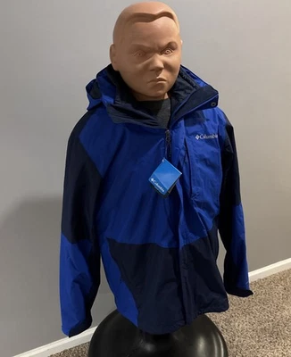 Columbia Men's Medium OMNI-TECH Arctic Trip III Fleece Interchange Jacket NEW!! - Image 1 of 4