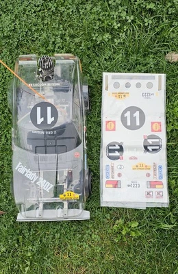 Dekorbogen für Graupner/Kyosho Circuit 20 Datsun Fairlady 1:8  NEU! - Bild 1 von 2