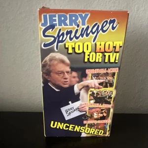 Jerry Springer - Too Hot for TV (VHS, 1998) - Bild 1 von 2