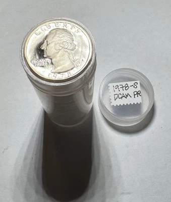 1978-S Washington Quarter DCAM Gem Proof Roll 40 Coins Beautiful See Pics!! - Image 1 of 4
