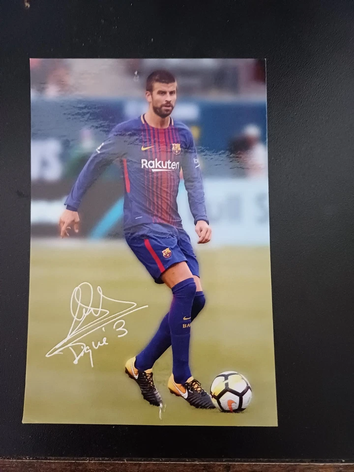 Autogrammkarte Gerard Piqué - Bild 1 von 1
