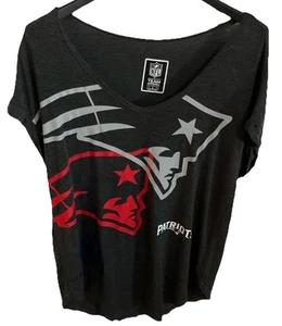 Camisa New England Patriots Mujer L Equipo NFL Ropa Fútbol Gris - Imagen 1 de 4