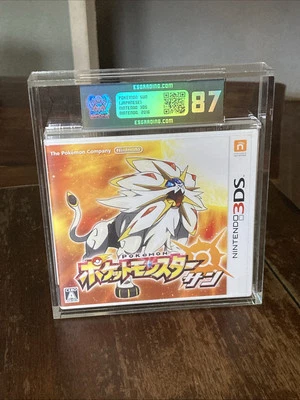 Pokemon Sun (Nintendo 3DS) Japanese Version Graded ESG 87 CIB Video Game - Image 1 of 3