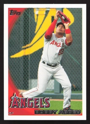 2010 Topps #15 Bobby Abreu Los Angeles Angels QTY Available - Image 1 of 2