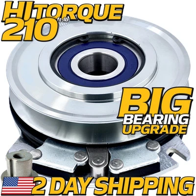 HD SWITCH HiTorque 210ftlb BIGBearing Billet PTO Clutch for Ferris iS600Z iS700Z iSX800