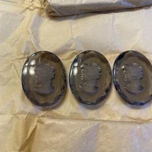 12 Vintage 40x30mm West German Integlio Cameos - Picture 1 of 4