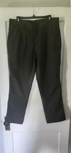 Pantalón de trabajo utilitario Carhartt para hombre holgado lavado pato talla 34X30 negro  - Imagen 1 de 6