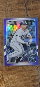 2021 Topps Chrome Update Series - Yermin Mercedes #USC37 Purple Refractor (RC) - Picture 1 of 2