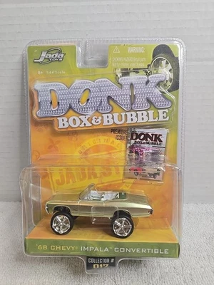 Chevy Impala Collector #017 Jada Toys Donk Box & Bubble 1 64 rojo 2006 nuevo Foto 1 de 4