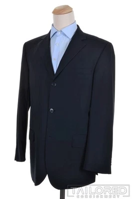 Blazer masculino ARNOLD BRANT x LORO PIANA azul mistura de lã jaqueta casaco esportivo - 44 L - Imagem 1 de 4