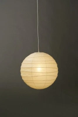 Isamu Noguchi Akari 100D Pendant Lamp Shade Japanese Light Washi 990x970mm - Image 1 of 3