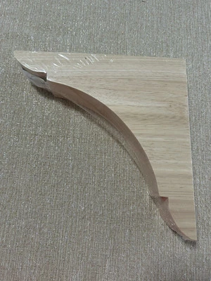 Soporte de madera Rubberwoo Millwork 1 3/4" W x 8" D x 8" H soporte de madera olímpico medio Foto 1 de 4