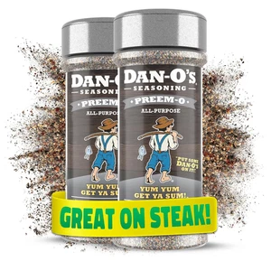 Dan-O's Preem-O Seasoning, 3.4 oz Bottle, 2 Pack, Meat Seasoning for Steak, Ribs - Picture 1 of 6