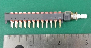 Interruptor eléctrico TA8UEE 8PDT tipo sombra interruptor de enganche tamaño estándar, terminales de PC ZG - Imagen 1 de 1