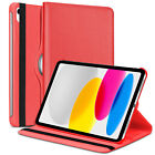 For iPad 10.9" 10th 10.2" 9th 8th 7th Generation 360 Rotating Leather Stand Case