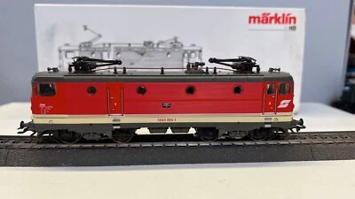 MARKLIN HO 3458 LOCOMOTIVA ELETTRICA 1043 OBB DELTA/ DIGITAL USATA CON SCATOLA - Immagine 1 di 4
