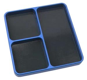 Precision Magnetic Hardware Storage Tray Organizer Workstation 99x98x11mm - Bild 1 von 2