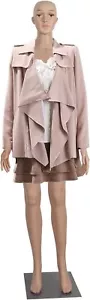 Used Female Mannequin Full Body  Adjustable Realistic with Metal Base - Picture 1 of 6