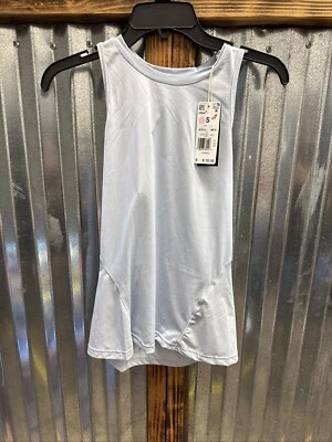 Adidas Halo Blue Clima Cool Racer Back Tank Womens Size Small MSRP $35 New - Image 1 of 3