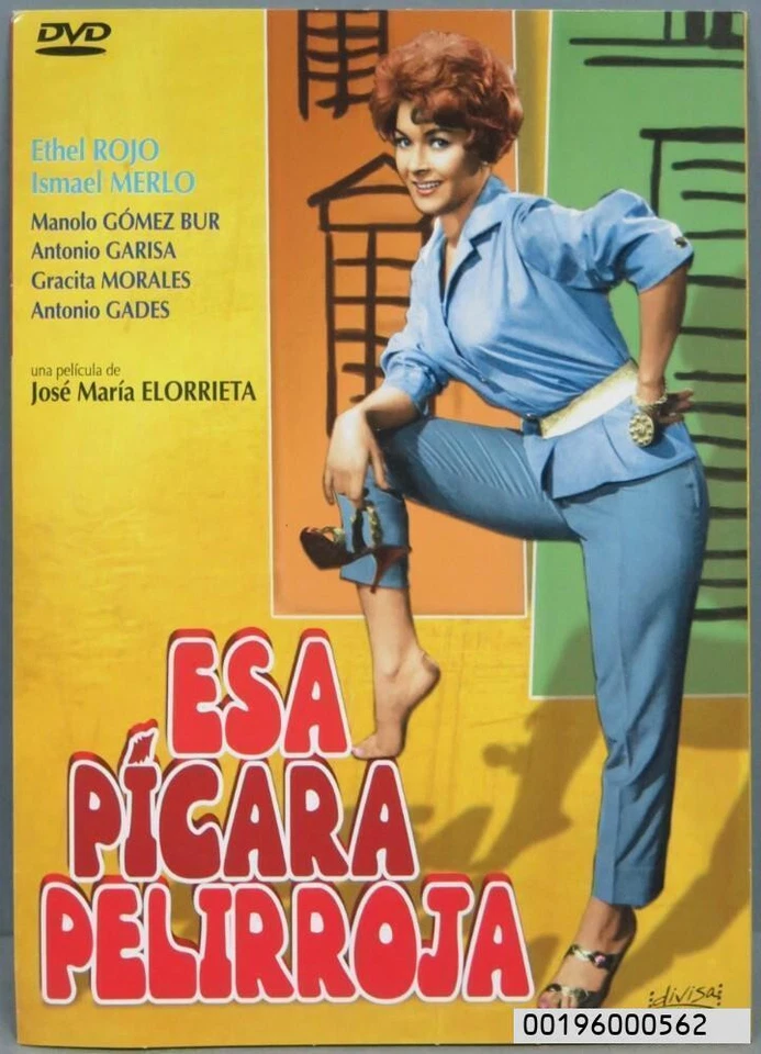 Esa Picara Pelirroja Ethel Rojo Antonio Gades - DVD Region All Español - Imagen 1 de 1