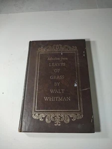 Leaves of Grass by Walt Whitman Selections Avenel Printed 1961 - Picture 1 of 9