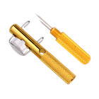Obtenez le nœud parfait avec notre outil de nouage de ligne de pêche dorée !
