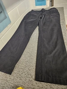Arbor Pants Mens Size 36x32 Dark Blue Organic Cotton MSRP $99 Button Fly - Picture 1 of 11