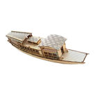 Model łodzi Dekoracja Antyk Model Łodzie Drewniana żaglówka Model Drewniana dekoracja łodzi