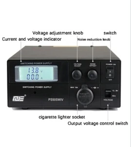PS30SWIV Radio krótkofalowe DC Komunikacja Zasilacz impulsowy 13,8V 30A - Zdjęcie 1 z 13