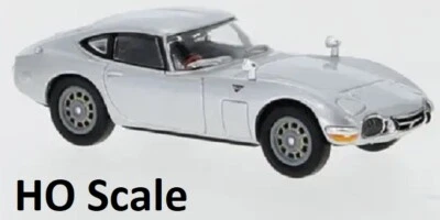 HO Scale - Toyota 2000 GT, silber, RHD, BRE-38516 - Image 1 of 2