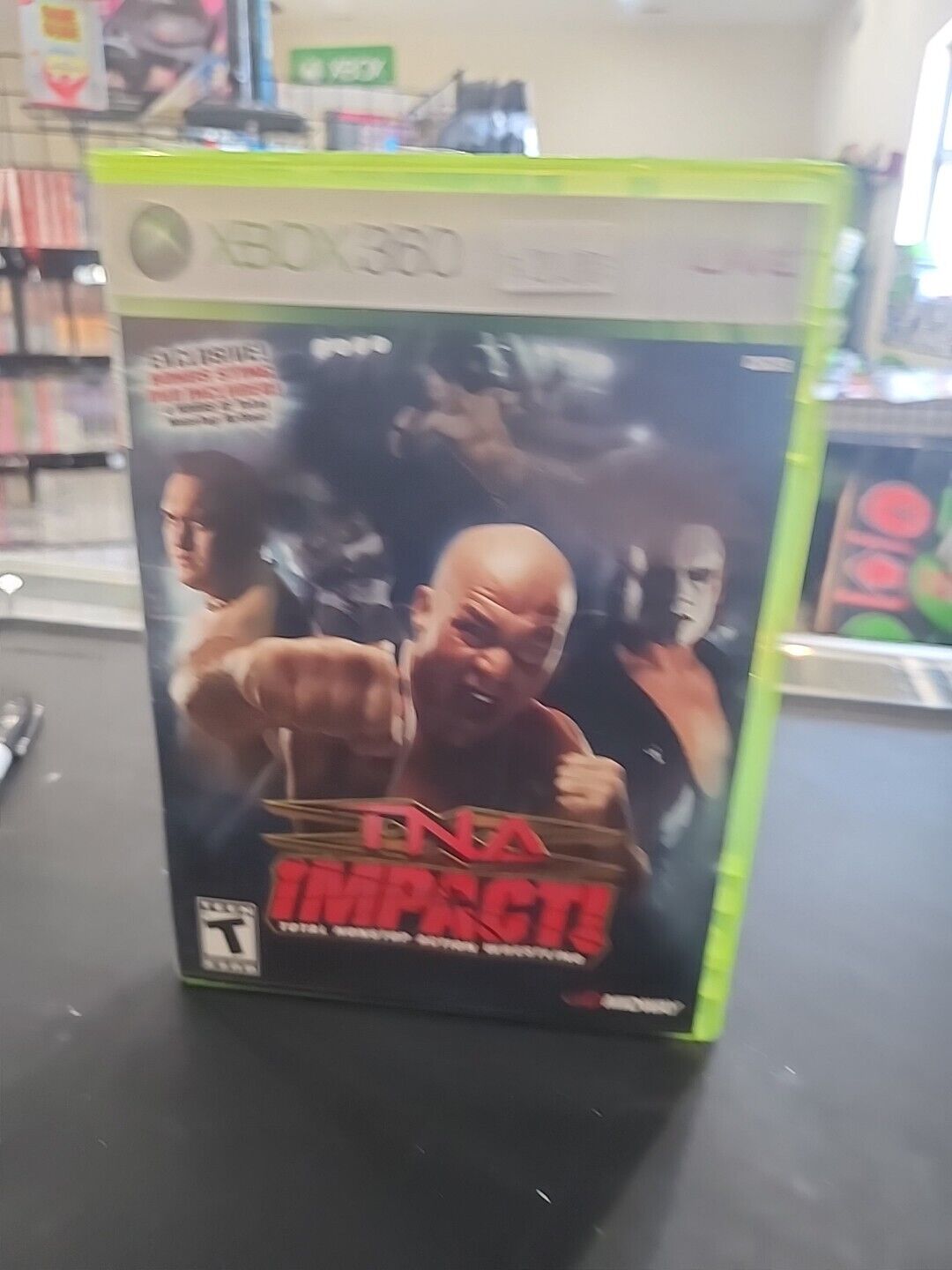 TNA Impact (Microsoft Xbox 360, 2008) No Bonus Disc
